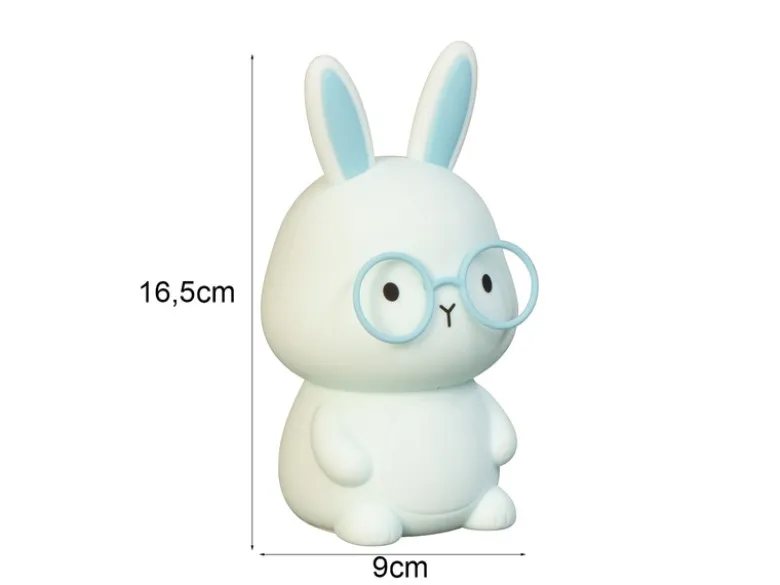 Nachtlicht FELIX dimmbar per USB aufladbar, mit Farbwechsel & Timer, Höhe 16,5cm