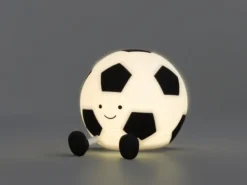 Nachtlicht KALLE Fußball Lampe dimmbar per USB aufladbar, mit Timer, H: 10m