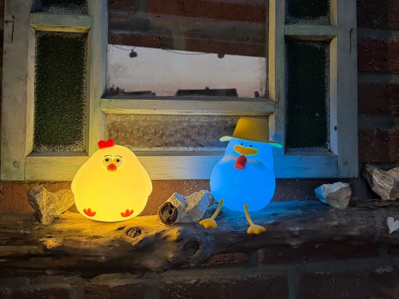 Nachtlicht PAULA dimmbar, per USB aufladbar, mit Timer, Höhe 11cm