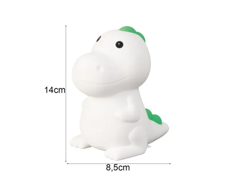 Nachtlicht POLDI dimmbar, per USB aufladbar, mit RGB Farbwechsel Höhe 14cm