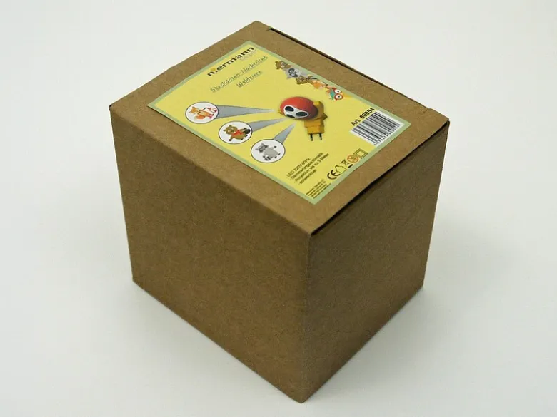 Nachtlicht WALDTIERE (3 Motive) Projektor für die Kinderzimmer Steckdose H 10cm