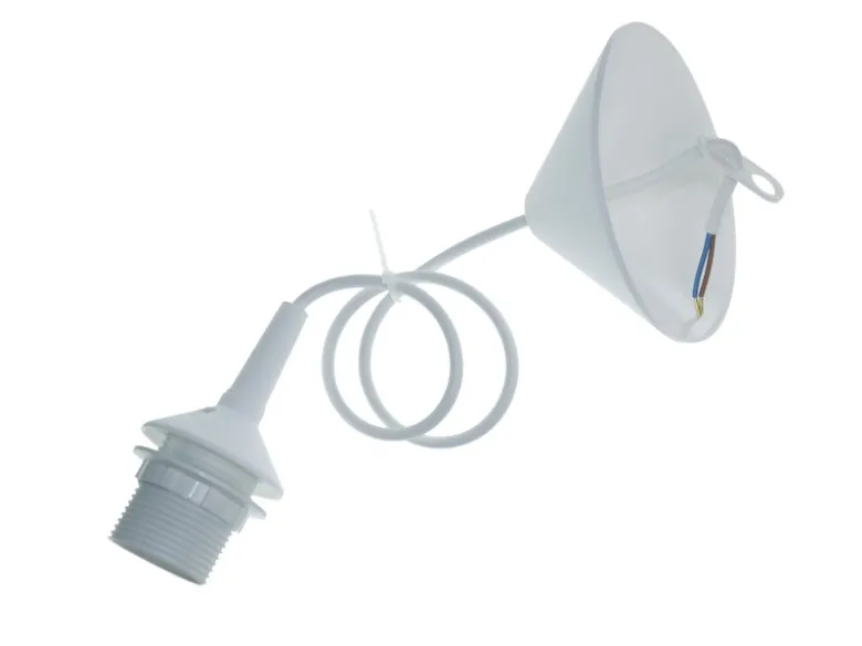 Niermann Lampenschirmaufhängung Fassung E27 Schnurpendel max. 60 Watt