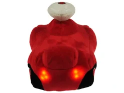 Originelles LED-Nachtlicht BOBBY CAR aus Plüsch, Ein/Aus per Schüttelsensor