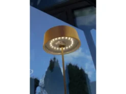 Outdoor Akku LED Tischleuchte COCKTAIL Gold, Dimmbar Höhe 29,5cm
