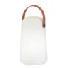 Outdoor Akku Tischlampe COLLGAR mit Fernbedienung & RGB, Höhe 21cm