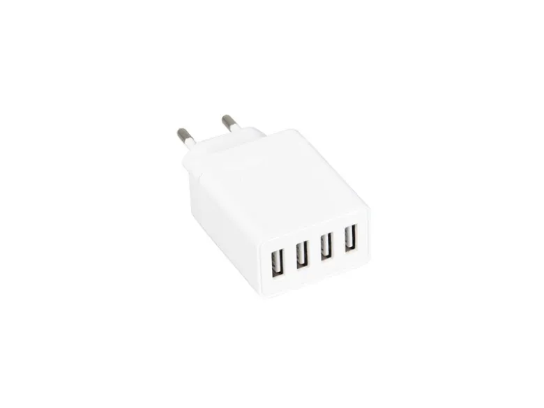 Outdoor Lichterkette mit 10 Schirmen Solar & USB mit Netzstecker, L: 5,7 Meter