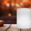 Outdoor RGB Tischleuchte CEPPO 15cm mit Fernbedienung, per USB & Solar aufladbar