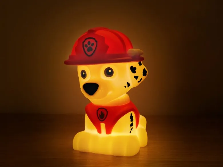 PAW PATROL Akku Nachtlicht MARSHALL per USB aufladbar, dimmbar, Höhe 14cm