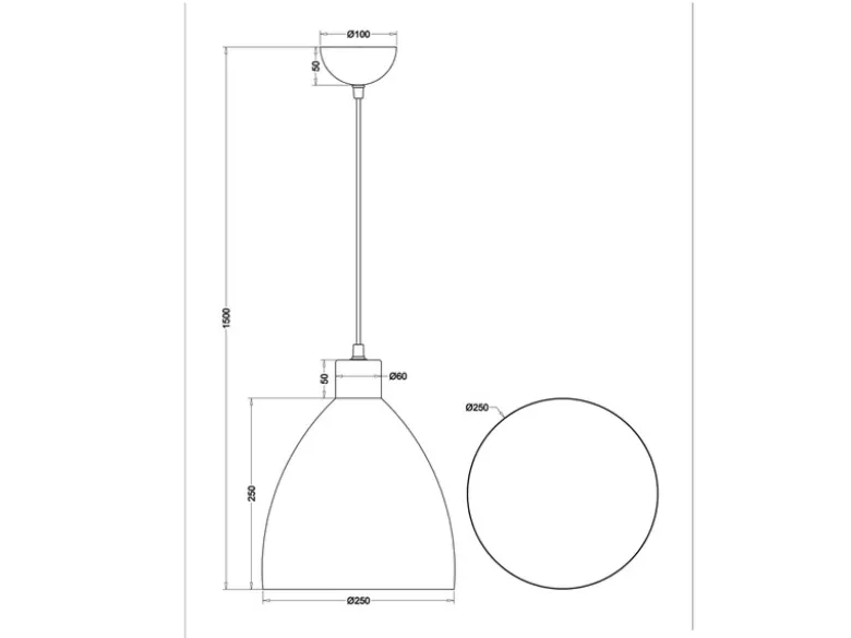 Pendelleuchte JAGGER Lampenschirm Metall/Holz Silber Antik, Ø 25cm