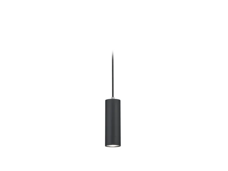 Pendelleuchte MARLEY Metall Schwarz Ø 6cm für DUOline Schienensystem