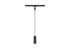 Pendelleuchte MARLEY Metall Schwarz Ø 6cm für DUOline Schienensystem