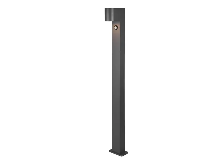 Pollerleuchte Anthrazit mit Bewegungsmelder inklusive GU10 LED, Höhe 100cm