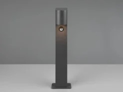Pollerleuchte Anthrazit mit Bewegungsmelder inklusive GU10 LED, Höhe 50cm