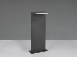 Pollerleuchte RAVI Aluminium Anthrazit zur Reihenschaltung geeignet, Höhe 50cm