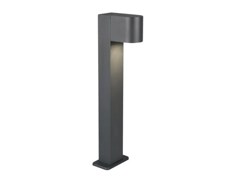 Pollerleuchte ROYA Downlight aus Aluminium Anthrazit, Höhe 50cm