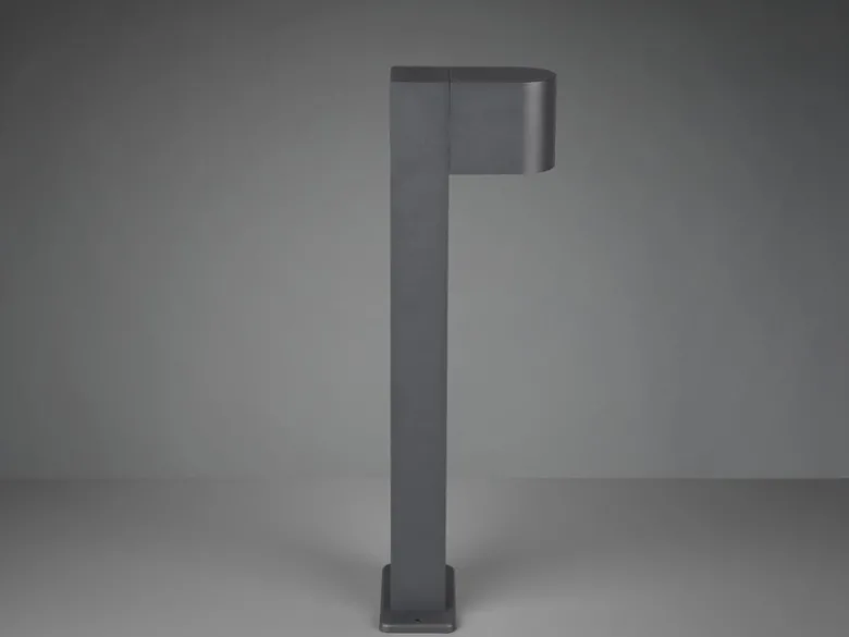 Pollerleuchte ROYA Downlight aus Aluminium Anthrazit, Höhe 50cm