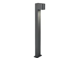 Pollerleuchte ROYA Downlight aus Aluminium Anthrazit, Höhe 100cm