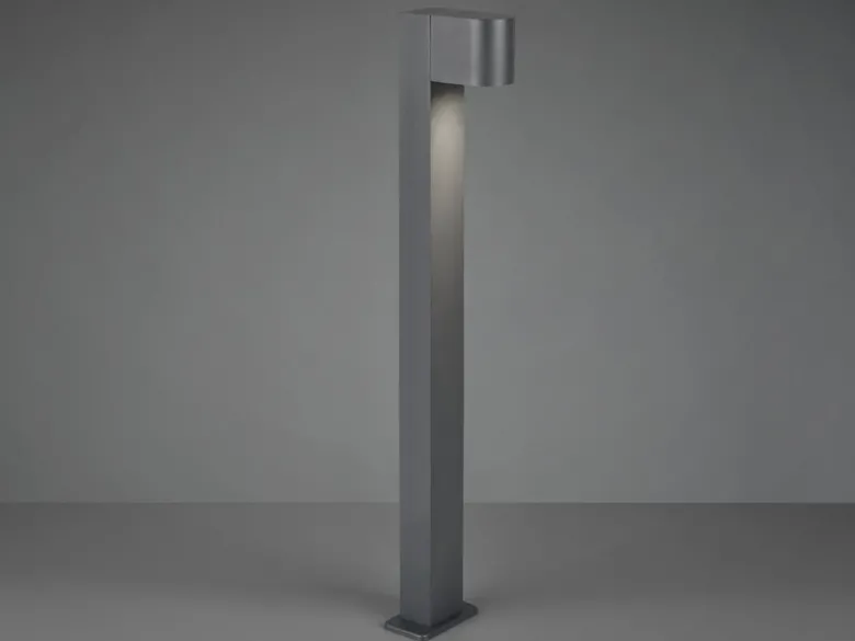 Pollerleuchte ROYA Downlight aus Aluminium Anthrazit, Höhe 100cm