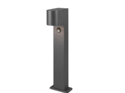 Pollerleuchte ROYA mit Bewegungsmelder, Downlight Anthrazit, Höhe 50cm
