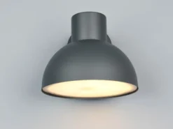 Retro Style Downlight Außenwandleuchte ELBE Anthrazit, Ø 20cm