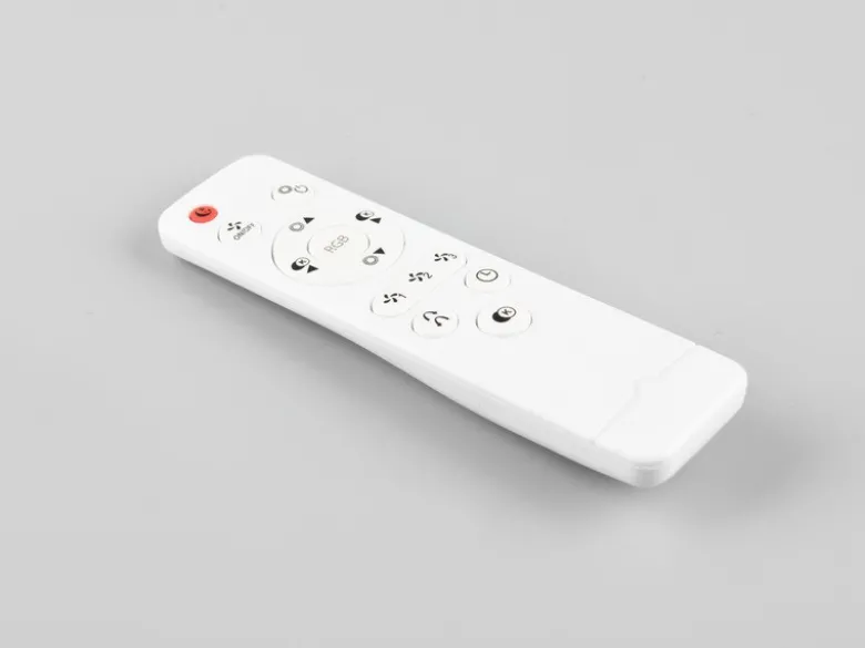 RGB LED Deckenleuchte mit Ventilator, Fernbedienung & Wandhalterung, Ø 50cm
