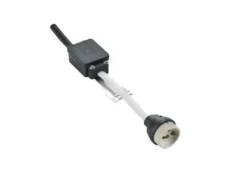 Runde Einbaustrahler Decke JURA 3er Set Ø 8,3cm schwenkbar Silber matt GU10