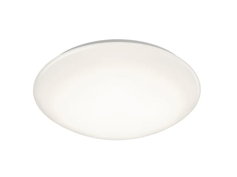 Runde LED Deckenleuchte LUKIDA Weiß mit Fernbedienung dimmbar Ø 38cm