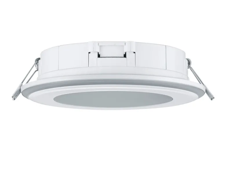 Runder LED Deckeneinbaustrahler AURA Weiß matt Ø 14,8cm
