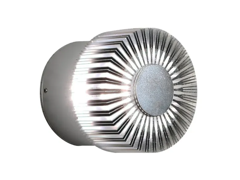 Runde Wandleuchte MONZA für effektvolle Beleuchtung, 3W, massives Aluminium
