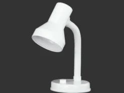 Schreibtischleuchte PRONTO flexibel Höhe max. 30cm, Weiß