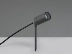 Schwenkbarer LED Gartenstrahler mit Erdspieß & 2 Meter Anschlusskabel Ø 5cm