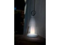 Smarte Akku LED Außentischleuchte PEPPER mit RGB & Weißtöne dimmbar H: 22cm
