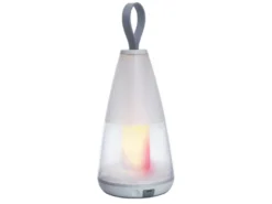 Smarte Akku LED Außentischleuchte PEPPER mit RGB & Weißtöne dimmbar H: 22cm