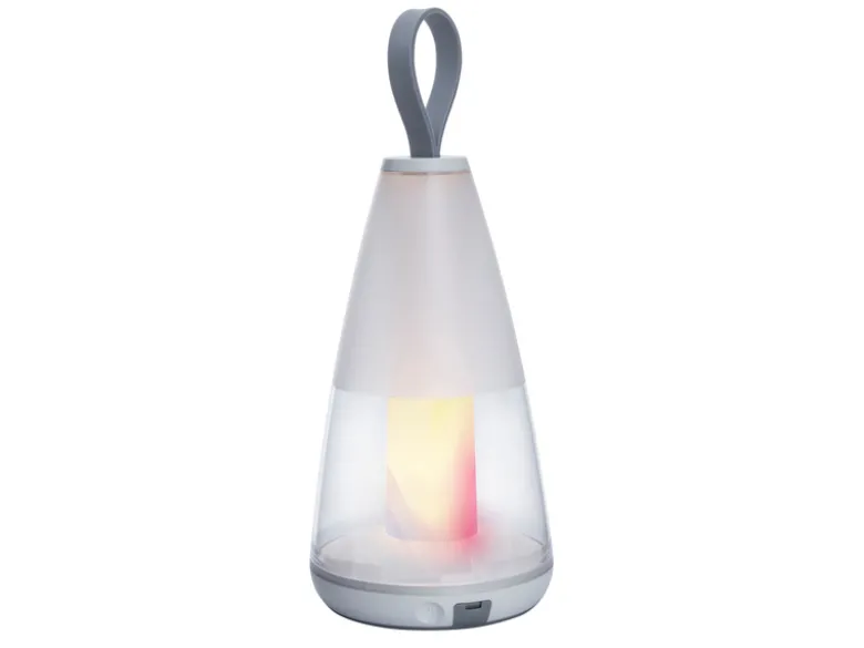 Smarte Akku LED Außentischleuchte PEPPER mit RGB & Weißtöne dimmbar H: 22cm