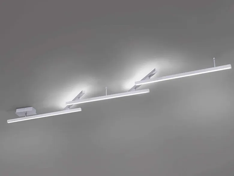 Smarte LED Deckenleuchte MELBY mit WIZ Lichtsteuerung & Fernbedienung, L: 242cm