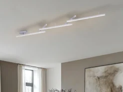Smarte LED Deckenleuchte MELBY mit WIZ Lichtsteuerung & Fernbedienung, L: 242cm