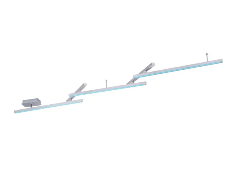 Smarte LED Deckenleuchte MELBY mit WIZ Lichtsteuerung & Fernbedienung, L: 242cm
