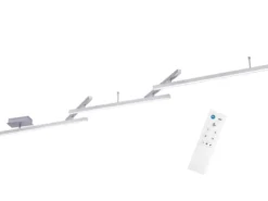 Smarte LED Deckenleuchte MELBY mit WIZ Lichtsteuerung & Fernbedienung, L: 242cm