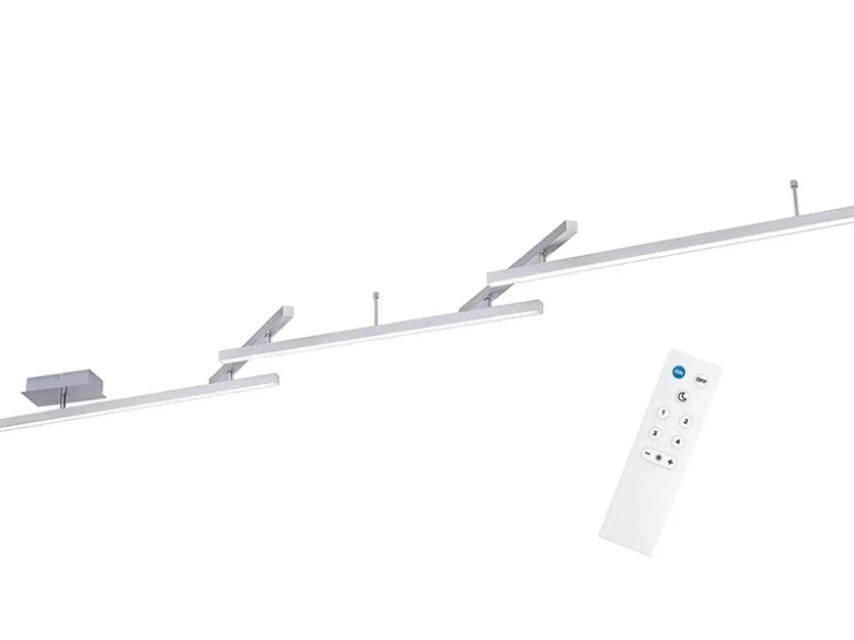 Smarte LED Deckenleuchte MELBY mit WIZ Lichtsteuerung & Fernbedienung, L: 242cm