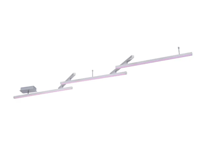 Smarte LED Deckenleuchte MELBY mit WIZ Lichtsteuerung & Fernbedienung, L: 242cm