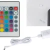 Solar & Akku Stehlampe mit Fernbedienung, auch per USB ladbar, Höhe 150cm
