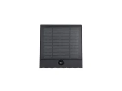 Solar Außenwandleuchte ALVORADA auch per USB aufladbar mit Bewegungsmelder