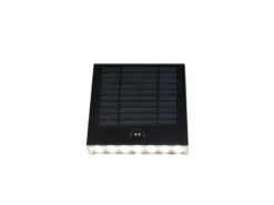 Solar Außenwandleuchte ALVORADA auch per USB aufladbar mit Bewegungsmelder