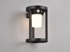 Solar Außenwandleuchte CARMO mit Bewegungsmelder & Dauerlicht, H. 20cm