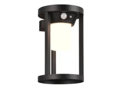 Solar Außenwandleuchte CARMO mit Bewegungsmelder & Dauerlicht, H. 20cm