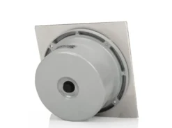 Solar LED Bodeneinbaustrahler 4er SET für Außen, Edelstahl 4-eckig 10x10cm, IP67