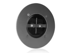 Solar LED Bodeneinbaustrahler 8er SET für Außen, Edelstahl rund Ø14cm IP67