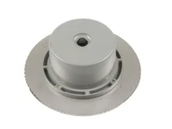 Solar LED Bodeneinbaustrahler 4er SET für Außen, Edelstahl rund Ø14cm IP67
