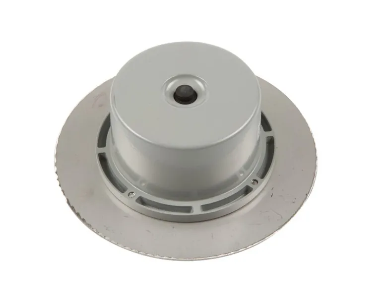 Solar LED Bodeneinbaustrahler 4er SET für Außen, Edelstahl rund Ø14cm IP67