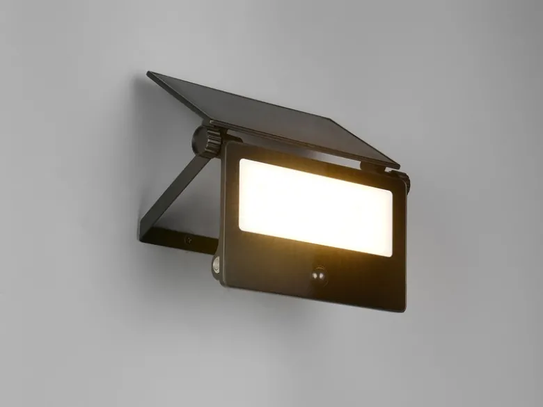 Solarstrahler MOURA außen mit Bewegungsmelder, Breite 20cm